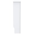thumbnail image 2 of vidaXL Cache-Radiateur MDF Blanc 78 cm, 2 of 5