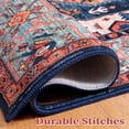 thumbnail image 7 of Washable Rug 5x7 Boho Area Rugs - Rust/Multi, 7 of 7