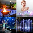 thumbnail image 4 of Flotadores Luz de piscina LED Luces ambientales coloridas IP67 Bañera impermeable, 4 of 8