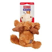 KONG Cozie Plush Marvin Moose Dog Toy, Brown, Medium