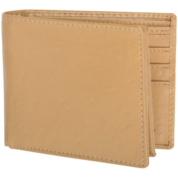 Access Denied Genuine Leather Bifold Wallets For Men With Middle Flap