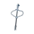 thumbnail image 1 of Desatascador de desagües con eje flexible, cadena desatascadora, draga de cable giratoria, herramienta de limpieza de plomería para inodoros, bañeras Estilo B, 1 of 8