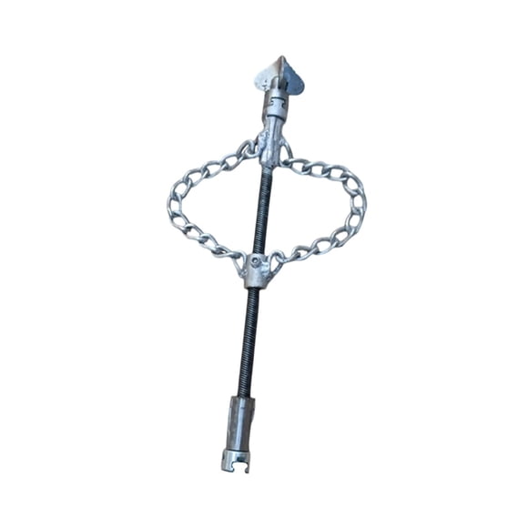 DYNWAVECA Flex Shaft Sewer Descaling Chain Drain Clog Remover for Bathroom Shower Sink Style B