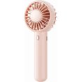 thumbnail image 1 of Mini Portable Fan, Powerful Handheld Fan, Lightweight Makeup USB Rechargeable Fan for Fashion Girls Women Travel Indoor Outdoor Pink, 1 of 5