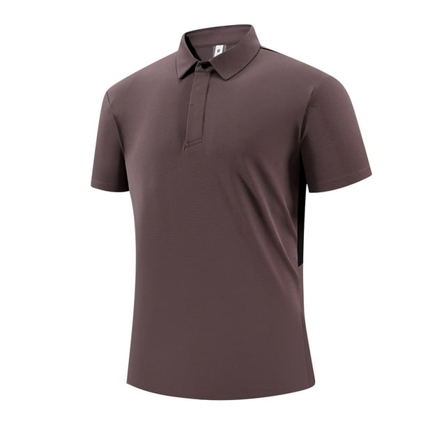 pstuiky Camisas casuales de manga corta para hombre, Camisa de manga corta de color liso para hombre, camisa informal de vacaciones con cuello bordado de manga corta. camisas casuales para hombre xxl