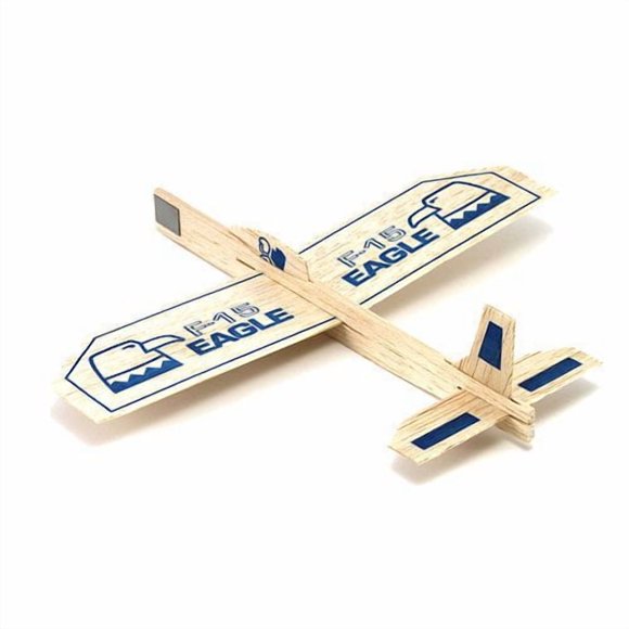 Guillow's #26 Eagle "Air Superiority" Flyer 18 Plane Pack, Balsa Wood