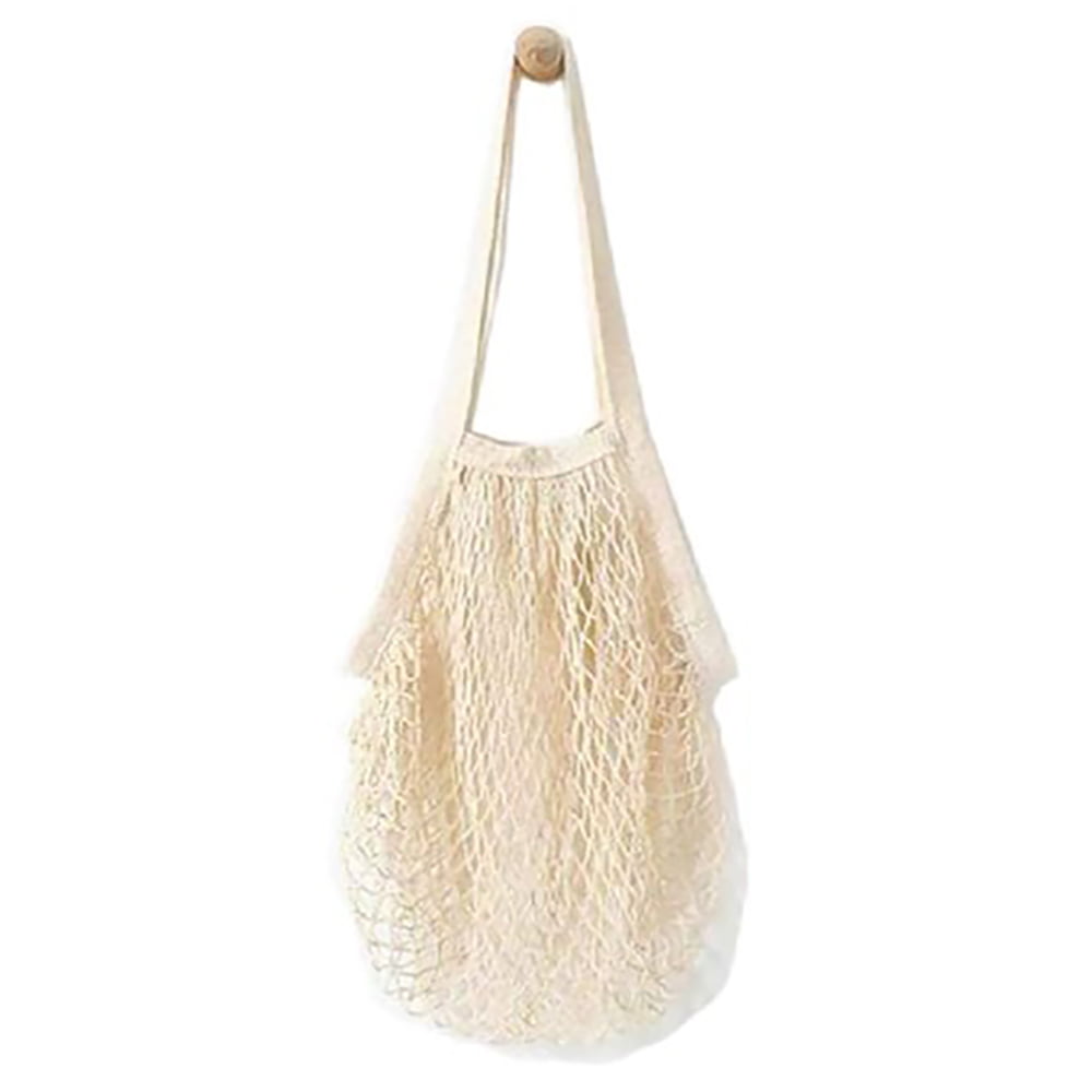 DimiDay Cotton Net Shopping Tote Ecology Market String Bag Organizer-for  Grocery Shopping & Beach, S…See more DimiDay Cotton Net Shopping Tote  Ecology