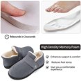 thumbnail image 5 of Ablanczoom Women Slippers Memory Comfy Foam Fuzzy Slippers for Women House Shoes, 5 of 7