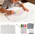 thumbnail image 2 of TIELUTT 20ml LED Light Up Message Board 7 Color Neon Art Light Up Party Decorations for Men Party Flags on A String Birthday Party Decorations for Women Party Decorations Event Tables and Chairs, 2 of 6