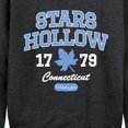 thumbnail image 3 of Gilmore Girls - Stars Hollow Collegiate Lightweight French Terry Wide Neck Long Sleeve Graphic Shirt, 3 of 5
