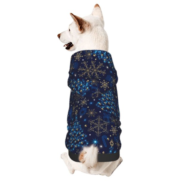 Balery Christmas Tree Sudadera con Capucha para Perros Pequeños – Ropa para Mascotas, Disfraz para Perros y Gatos, Ideal para Fiestas y Cosplay-Large