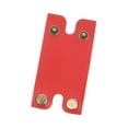 thumbnail image 4 of Funda para cabezal de afeitadora de piel sintética antiarañazos y superficie lisa. Protector de cuchillas de afeitadora. Rojo, 4 of 9