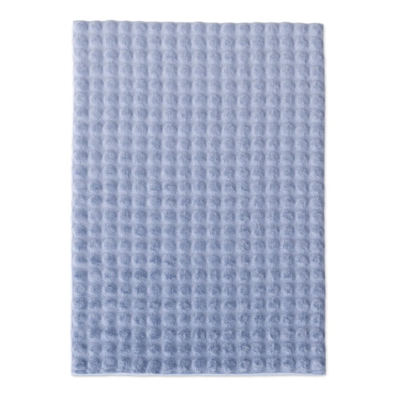 Mainstays Kids Light Purple Bubble Fur Area Rug, 5' x 7'