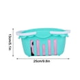 thumbnail image 3 of Kids Play House Toy Vegetable Fruit Cut Watch Combo Size 5.12 Inch Educational Role Play Activity Set, 3 of 9