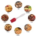 thumbnail image 2 of Ayyufe BBQ Brush; Silicone Barbecue Seasoning Oil BBQ Brush Baking Picnic Home Kitchen Cake Tool; Red, 2 of 4