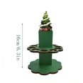 thumbnail image 3 of Christmas Tree Money Holder Wooden Cash Gift Stand Tabletop Banknote Display with Multi Slots for Holiday Party Exchange, 3 of 7