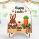 thumbnail image 4 of Decoración de Mesa de Pascua Easter Desktop Decoration Rabbits Easter Egg Ornaments Rural Wooden Crafts Ornaments Decoración del hogar, 4 of 6