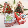 thumbnail image 6 of Christmas Tree Shape Cookie Tins Decorative Cookie Gift Tins, 6 of 6