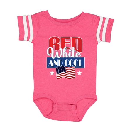 

Inktastic July 4th Party Red White Cool Gift Baby Boy or Baby Girl Bodysuit