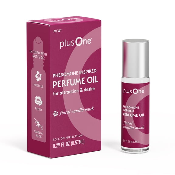 plusOne Pheromone Inspired Perfume Oil – Floral Vanilla Musk
