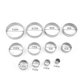 thumbnail image 3 of Set of 12 Cookie Cutters, Stainless Steel Cookie Cutters, Biscuit Cutters for Biscuit/Cake/Cookies/Pastry Decoration, Pastry Cutters, 3 of 5