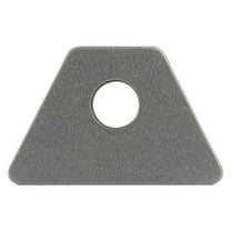 Allstar Performance ALL60019 0.25 x 0.5 in. Mild Steel Flat Tabs - Pack of 4