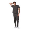 thumbnail image 1 of Adar Universal Unisex Scrub Set - Unisex V-Neck Scrub Top & Tapered Drawstring Scrub Pants, 1 of 6