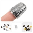 thumbnail image 4 of 10 dedales de costura decorativos, protectores de dedos de estilo retro., 4 of 8