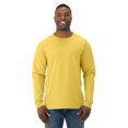 thumbnail image 1 of Jerzees Mens DRI-POWER Active Long Sleeve Crew T-Shirt, 3X, Island Yellow, 1 of 1