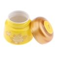 thumbnail image 4 of Estuche de maquillaje de cerámica vacío a prueba de polvo de lata de té Amarillo shamjiam bote de maquillaje, 4 of 8