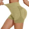 thumbnail image 1 of Women High Waist Compression Yoga Shorts - Breathable Non See Through Fitness Enhancing Shorts, 1 of 5