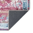 thumbnail image 7 of Unique Loom Renaissance Collection Area Rug - Roma (7' 10" Square Antique Pink/Blue), 7 of 7