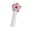 Red, variant on Ball Design Cooling Tool With Replaceable Decals Battery Operated Small Fan For Travel And Camping
