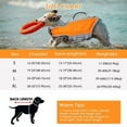 thumbnail image 4 of Dog Swim Safety Vest Life Jacket Preservers Reflective Inflatable Rescue L, 4 of 5