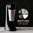 thumbnail image 5 of OVENTE Máquina Clásica para Hacer Batidos de 2 Velocidades con Taza Mezcladora de Acero Inoxidable de 15.2 Oz, Licuadora Mezcladora de Bebidas Compacta y Fácil de Limpiar para Leche Malteada, Helado S, 5 of 5