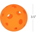 thumbnail image 3 of ArtCreativity Set of 12 Durable 3.5" Plastic Pickleball Balls for Outdoor Play, 3 of 7