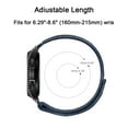 thumbnail image 2 of FIEWESEY 20mm Compatible with Galaxy 42mm/Watch Active/Gear Sport/Gear S2 Classic/Galaxy Watch 5 40mm 44mm/Galaxy Watch 5 pro 45mm Nylon Lightweight Breathable Replacement Sport Loop Strap(Navy), 2 of 7