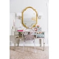 thumbnail image 2 of (Retired) 2xhome Clear Plastic Stackable Acrylic Ghost Chair Glam Modern Mid Century Contemporary No Arm Side Chair With Back Dining Accent Transparent Crystal Desk Vanity Outdoor, Set of 1, 1 piece, 2 of 6