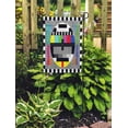thumbnail image 2 of JSDART Tv Test Rainbow Multi Color Bars and Geometric Signals Technological Retro Hardware from The 1980S Garden Flag Decorative Flag House Banner 28x40 inch, 2 of 2