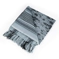 thumbnail image 4 of Plaid Fringe Scarf for Unisex Lightweight Cotton Head Neck Wrap with Tassel, 4 of 6