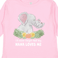 thumbnail image 4 of Inktastic I'll Never Forget That My Nana Loves Me with Cute Elephants Boys or Girls Long Sleeve Toddler T-Shirt, 4 of 5