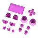 thumbnail image 5 of Kit completo de modificaciones en el botón L1 L2 R1 R2 Juego de almohadillas de activación para el controlador Sony PS4 Pro Clear Purple Sunnimix L1 L2 R1 R2 Botones del panel táctil, 5 of 8