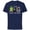 Navy, variant on Disney The Nightmare Before Christmas Stars Family Trip 2025 - Short Sleeve Cotton T-Shirt for Adults - Customized-Black