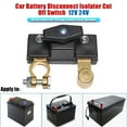 thumbnail image 7 of Universal Car Battery Disconnect Isolator Cut Off 12V 24V Power Leakage Terminal for Vehicle, 7 of 7