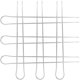 thumbnail image 1 of AURARMLET 6Ud Brochetas Multiusos De Inoxidable Para Barbacoa Con En U Para Asados Familiares, 1 of 8