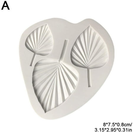 

1 Palm Spear Leaves Mould Silicone Fondant Cake Decorating Baking Mxpc H6F8