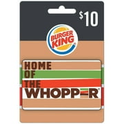 Angle View: Interactive Commicat Burger King $10 Giftcard