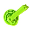 thumbnail image 2 of Worallymy 11pcs/set Measuring Cups Graduated Kitchen Measuring Tools Plastic Household Meaurement Spoons, Green, 2 of 8