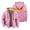Pink, variant on Dispatch Mecha Man Logo Zipper Jacket Unisex Long Sleeve Thickened Winter Parka Streetwear Coat