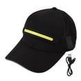 thumbnail image 2 of Gorra Gorra Con Luz LED Sombrero Para El Sol Recargable Por USB Sombrero Portátil Con Luz LED Para Actividades Al Aire Libre Correr De Noche, 2 of 7